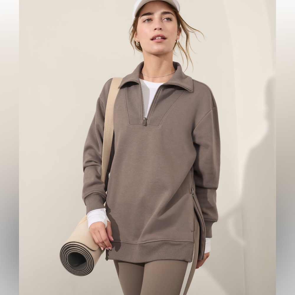 Cozy karma 1/2 zip Sweatshirt color Pyrite